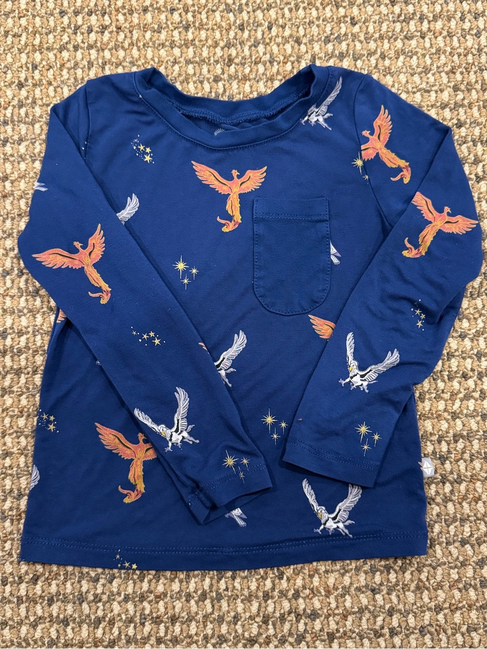 Kyte Baby Harry Potter Flight Long-Sleeve Pocket Tee
